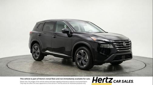 Super Black 2025 Nissan Rogue SV