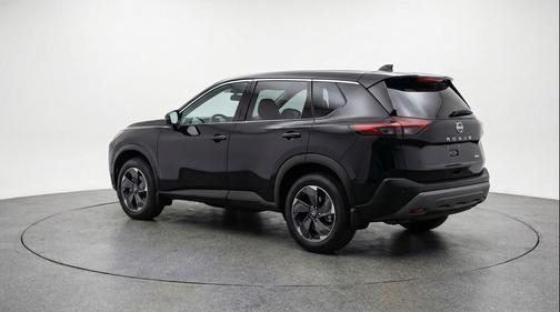 Super Black 2025 Nissan Rogue SV
