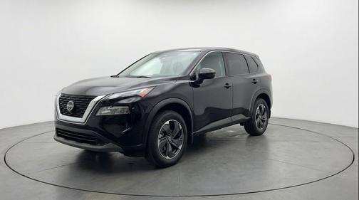 Super Black 2025 Nissan Rogue SV