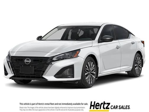 Glacier White 2025 Nissan Altima SV FWD