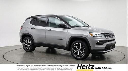 Silver Zynith Metallic Clearcoat 2025 Jeep Compass Limited