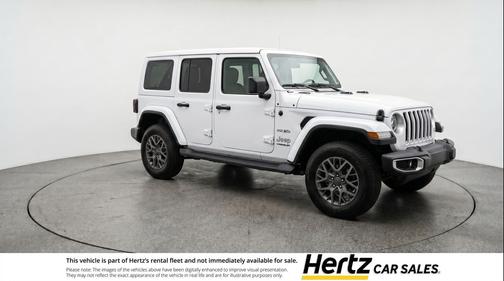Bright White Clearcoat 2025 Jeep Wrangler 4-Door Sahara 4x4