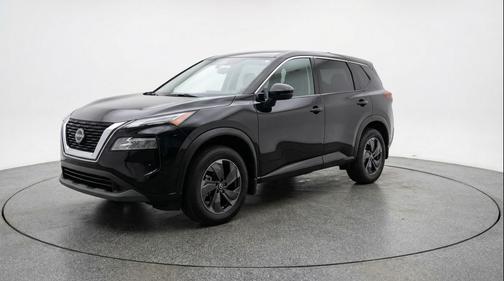 Super Black 2025 Nissan Rogue SV