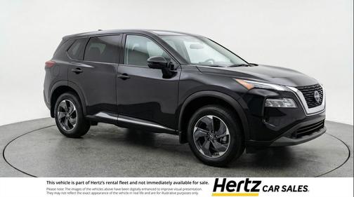 Super Black 2025 Nissan Rogue SV