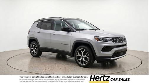 Silver Zynith Metallic Clearcoat 2025 Jeep Compass Limited
