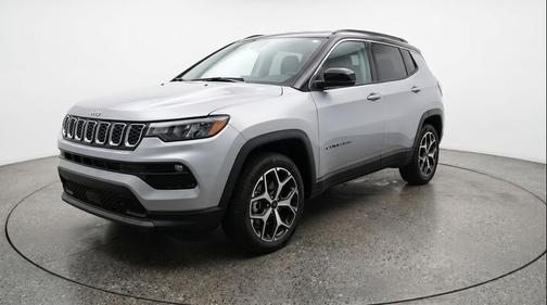 Silver Zynith Metallic Clearcoat 2025 Jeep Compass Limited
