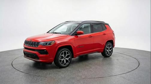 Red Hot Pearlcoat 2025 Jeep Compass Limited