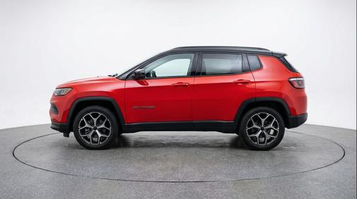 Red Hot Pearlcoat 2025 Jeep Compass Limited
