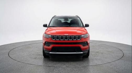 Red Hot Pearlcoat 2025 Jeep Compass Limited