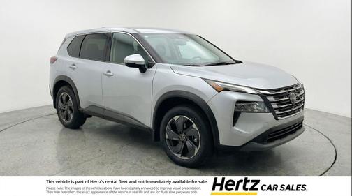 Brilliant Silver Metallic 2025 Nissan Rogue SV