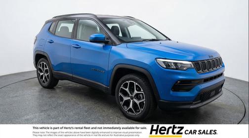 Hydro Blue Pearlcoat 2025 Jeep Compass Limited