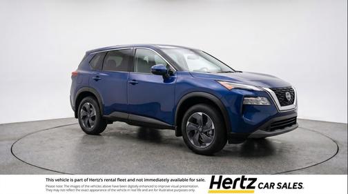 Deep Ocean Blue Pearl 2025 Nissan Rogue SV