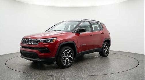 Red Hot Pearlcoat 2025 Jeep Compass Limited