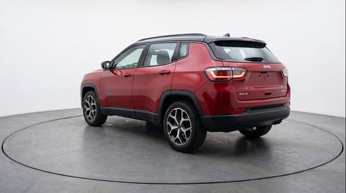 Red Hot Pearlcoat 2025 Jeep Compass Limited