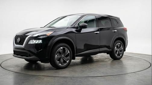 Super Black 2025 Nissan Rogue SV