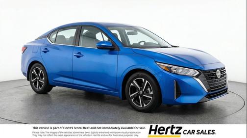 Electric Blue Metallic 2025 Nissan Sentra SV