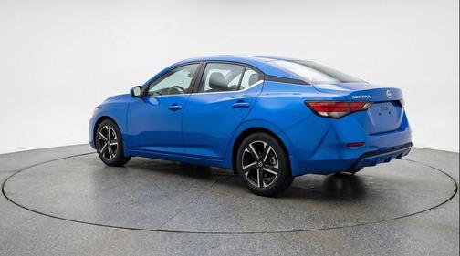 Electric Blue Metallic 2025 Nissan Sentra SV