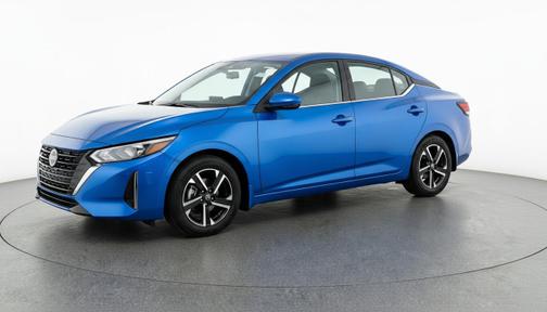 Electric Blue Metallic 2025 Nissan Sentra SV