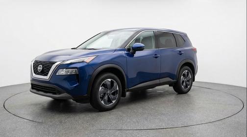 Deep Ocean Blue Pearl 2025 Nissan Rogue SV