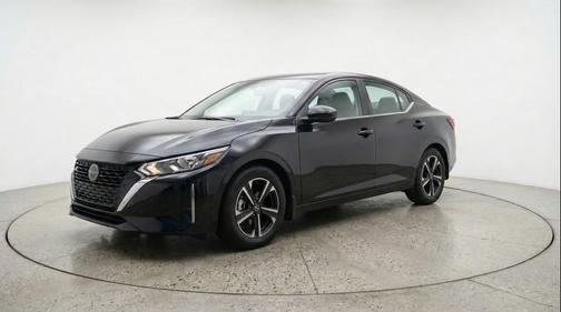 Super Black 2025 Nissan Sentra SV