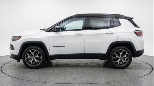 Bright White Clearcoat 2025 Jeep Compass Limited