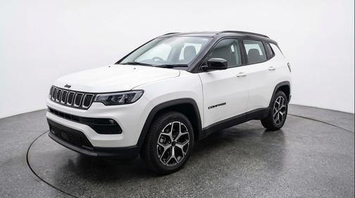 Bright White Clearcoat 2025 Jeep Compass Limited