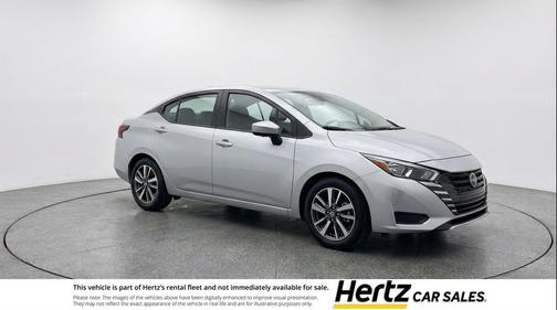 Brilliant Silver Metallic 2025 Nissan Versa 1.6 SV