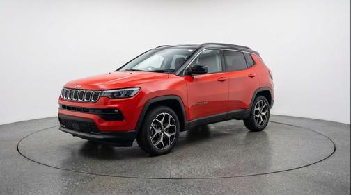 Red Hot Pearlcoat 2025 Jeep Compass Limited