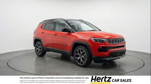 Red Hot Pearlcoat 2025 Jeep Compass Limited