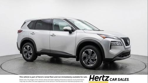 Brilliant Silver Metallic 2025 Nissan Rogue SV