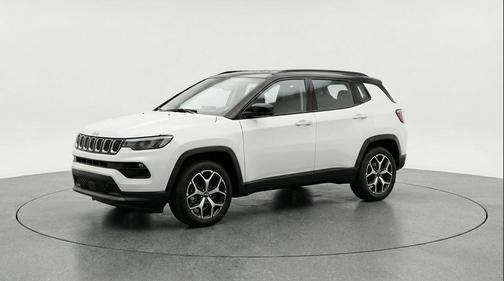Bright White Clearcoat 2025 Jeep Compass Limited