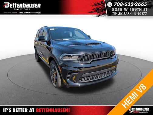 DB Black Crystal Clearcoat 2026 Dodge Durango GT HEMI V8