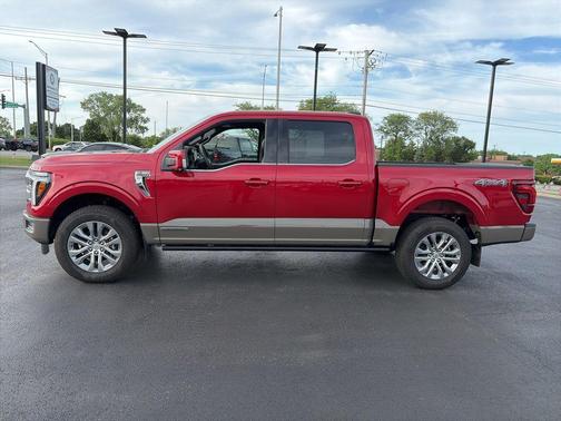 Red Metallic 2025 Ford F-150 King Ranch