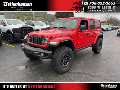 Firecracker Red Clearcoat 2026 Jeep Wrangler Rubicon