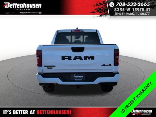Bright White Clearcoat 2026 RAM 1500 Big Horn/Lone Star