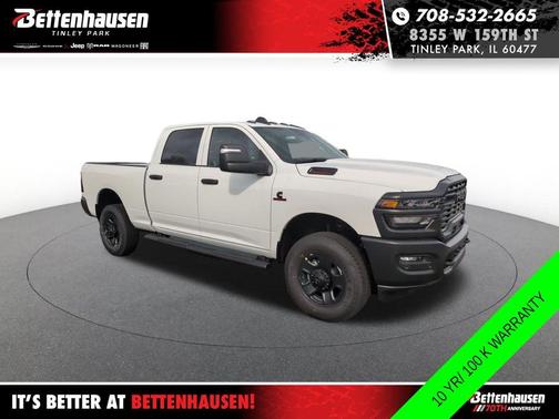 Bright White Clearcoat 2026 RAM 3500 Tradesman