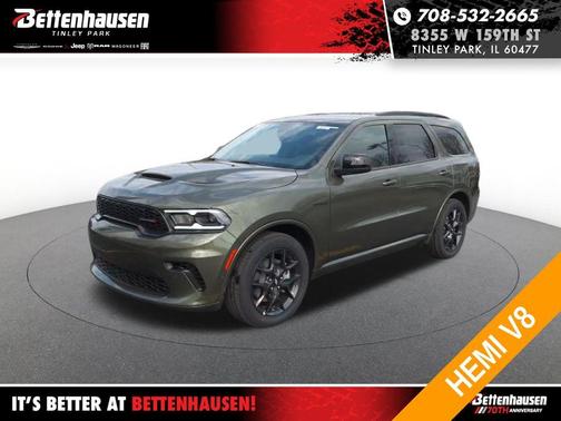 Green 2026 Dodge Durango GT HEMI V8