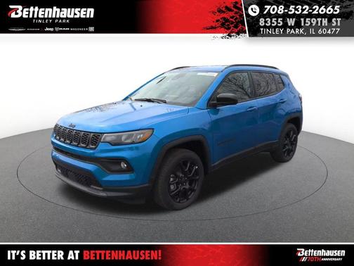 Hydro Blue Pearlcoat 2026 Jeep Compass Latitude