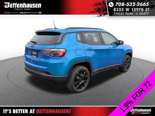 Hydro Blue Pearlcoat 2026 Jeep Compass Latitude