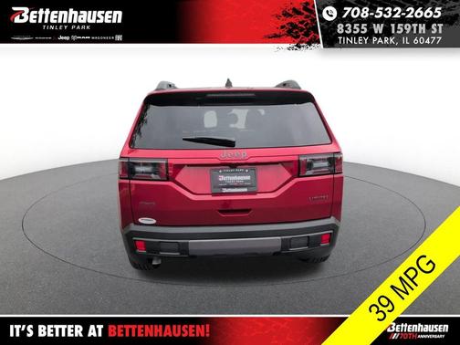 Red 2026 Jeep Cherokee LAREDO/LIMITED