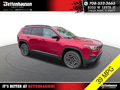 Red 2026 Jeep Cherokee LAREDO/LIMITED