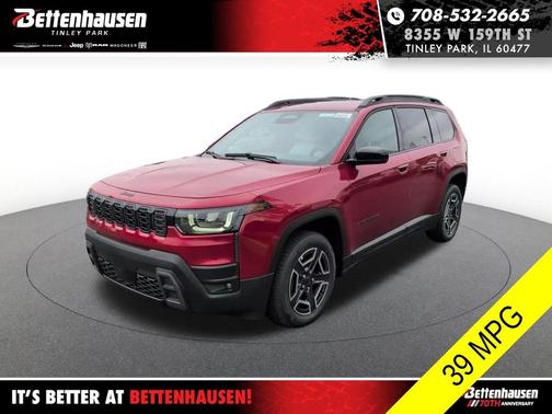 Red 2026 Jeep Cherokee LAREDO/LIMITED