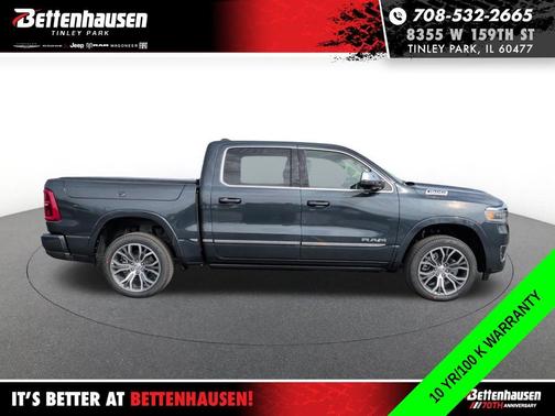 Blue Metallic 2026 RAM 1500 Tungsten