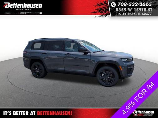 Gray Metallic 2026 Jeep Grand Cherokee L Limited
