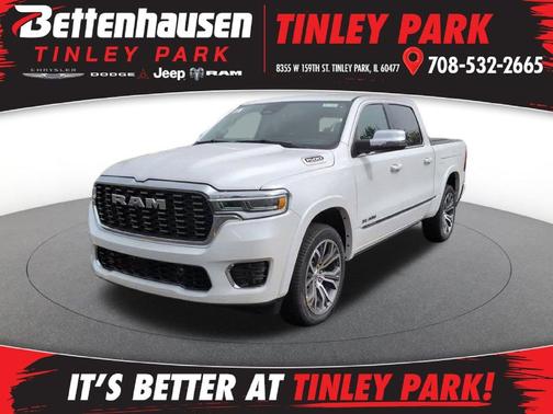 Ivory White 2027 RAM 1500 Tungsten