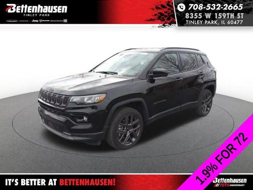 Diamond Black 2026 Jeep Compass Limited