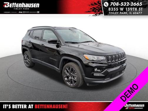 Diamond Black 2026 Jeep Compass Limited