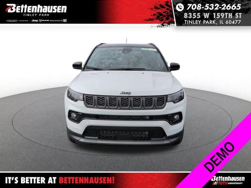 White 2026 Jeep Compass Limited