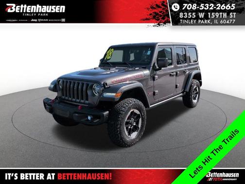Crystal Metallic 2018 Jeep Wrangler Unlimited Rubicon