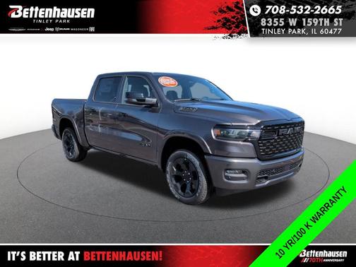 Granite Crystal Clearcoat Metallic 2026 RAM 1500 Big Horn/Lone Star